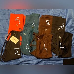 Gymshark gym gear. Leggings. Tops. Sets. Random.